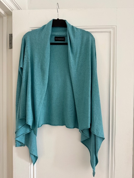 Zadig & Voltaire Sweaters - Zadig & Voltaire Deluxe Ana Court Silk / Cashmere Teal